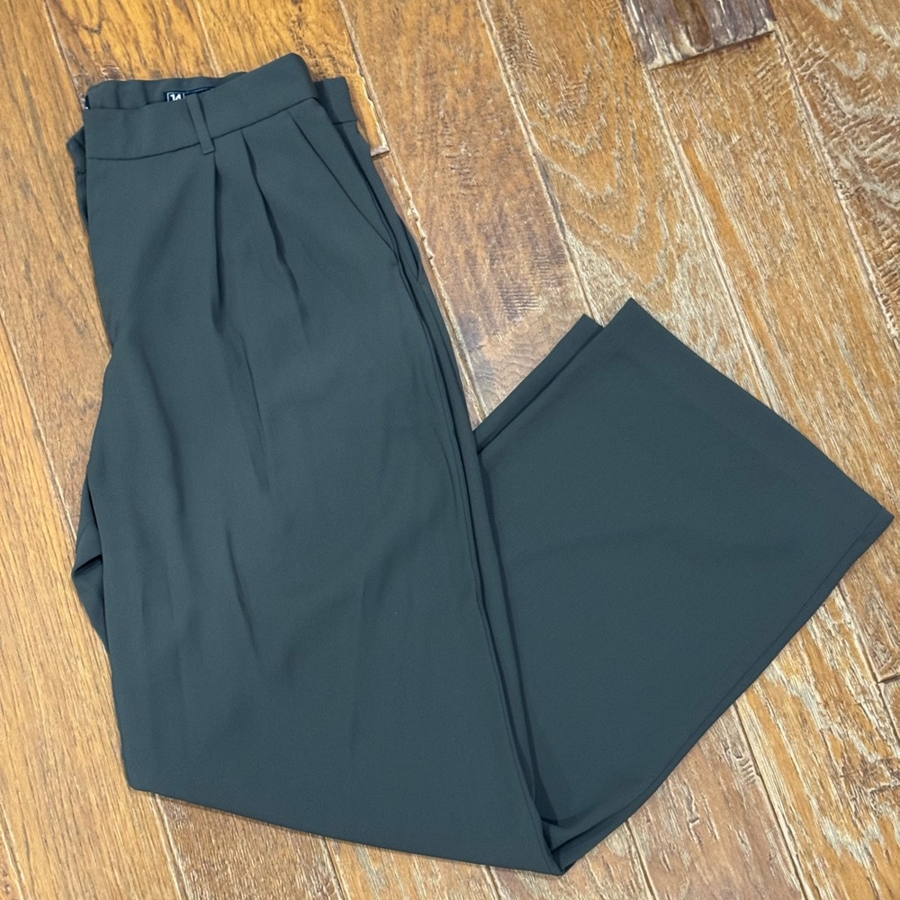 GAP 365 Wide Leg High-Rise Trousers size 14L